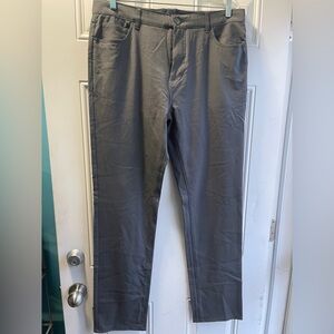 Daniel Hechter Men's Charcoal Straight-Leg Chinos size 34-36